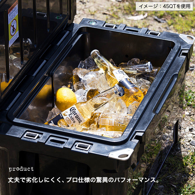 DVERG ドベルグ アイスランドクーラーボックス 45QT ハードクーラーボックス 保冷力 : d25001 : OutdoorStyle  サンデーマウンテン - 通販 - Yahoo!ショッピング