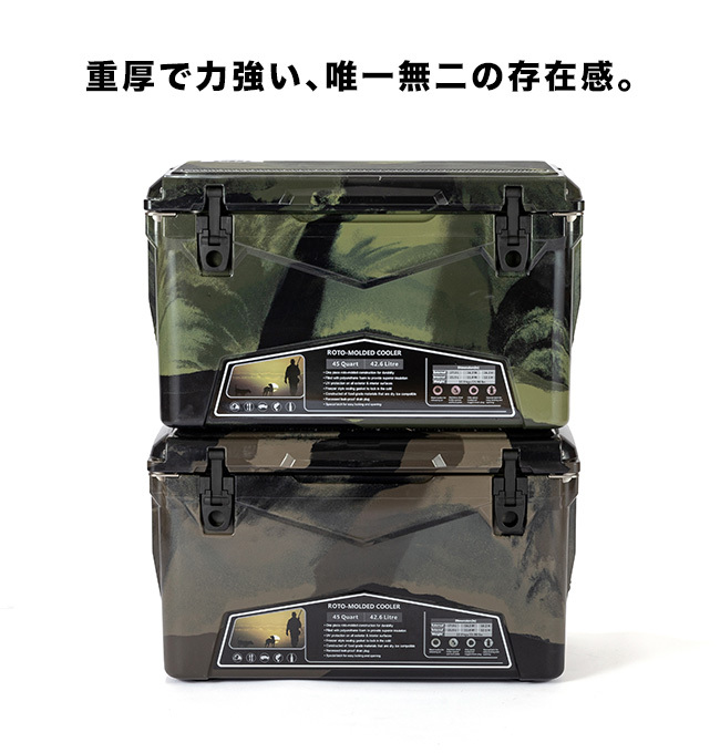 DVERG ドベルグ アイスランドクーラーボックス45QT リミテッドエディション ハードクーラーボックス : d25078 :  OutdoorStyle サンデーマウンテン - 通販 - Yahoo!ショッピング