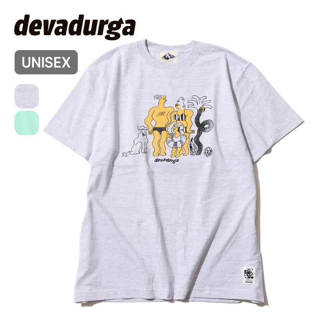 devadurga デヴァドゥルガ サマーミラージTEE dg-1624 SUMMER MIRAGE TEE ユニセックス メンズ レディース Tシャツ 半袖 2025 春夏