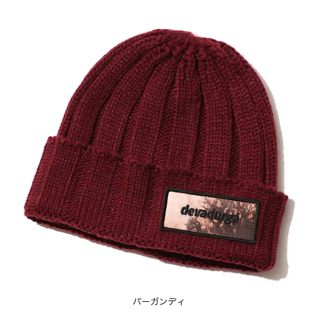 devadurga デヴァドゥルガ リブニットキャップ dg-1695 RIB KNIT CAP