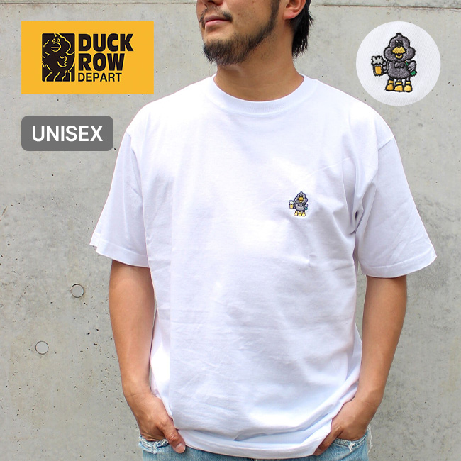 DUCKROW DEPART ダックローデパート ダックロー刺繍S/S TEE