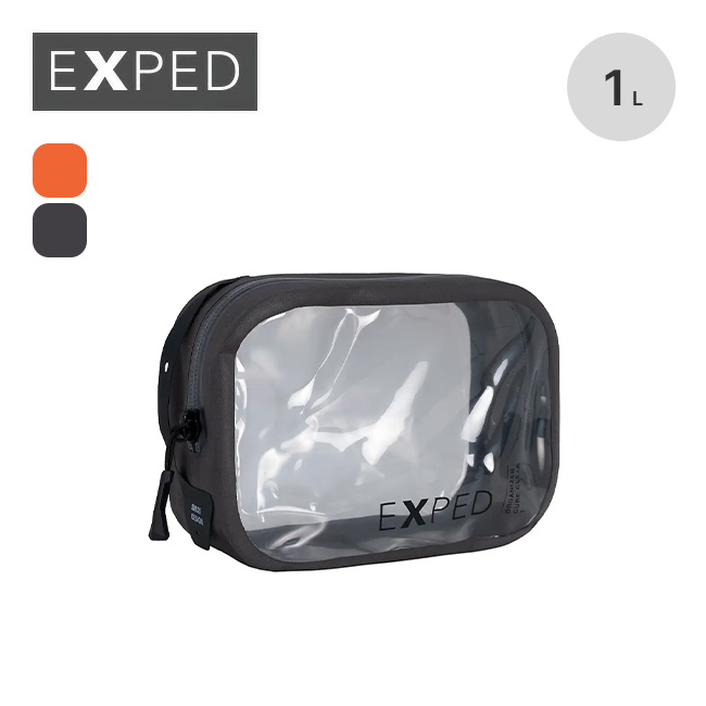 クリアポーチ EXPED エクスペド オーガナイザーキューブクリア1 397525 Organizer