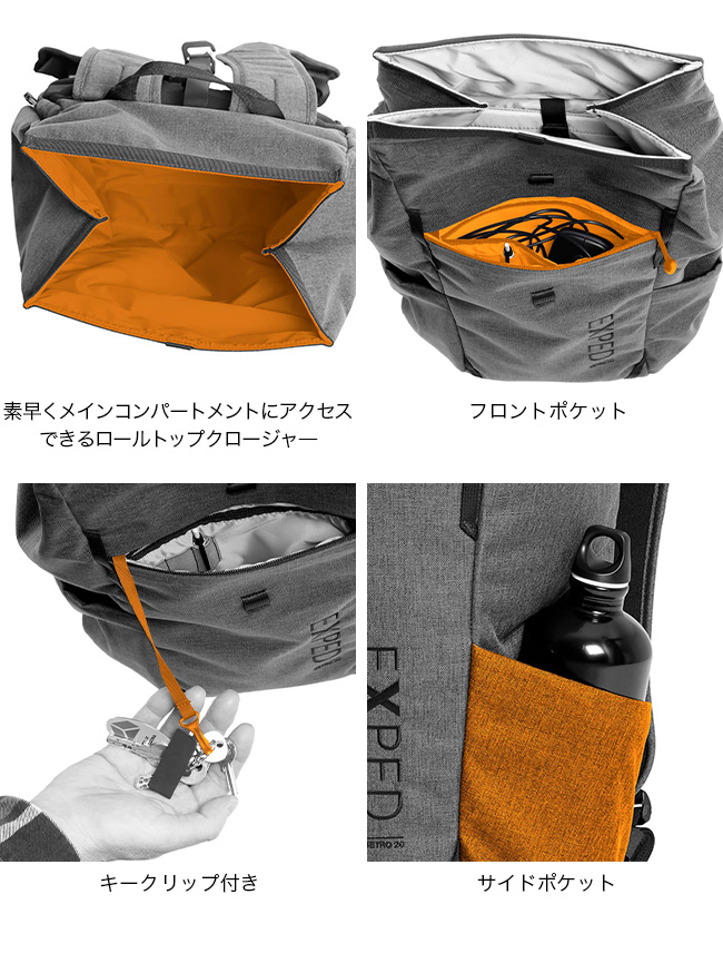 EXPED（エクスペド） メトロ20 396516 リュック ザック バックパック