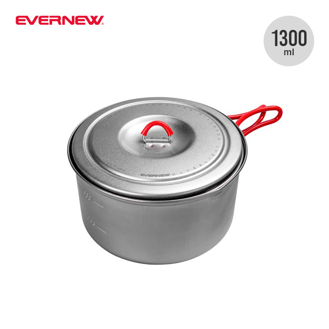 エバニュー　チタンクッカーセット　ECA-413 EVERNEW エバニュー＞ チタンクッカーセットLセラミック | 中古