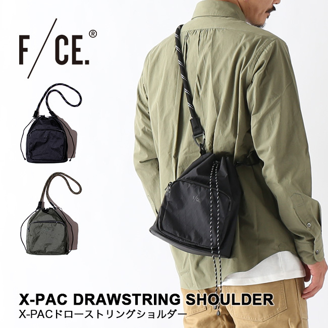 F/CE エフシーイー X-PACドローストリングショルダー バッグ 鞄 巾着