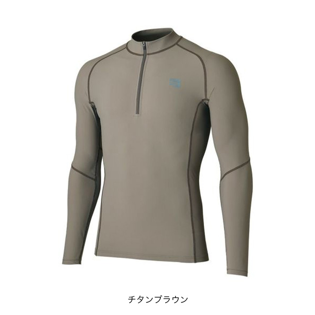 finetrack ファイントラック ラピッドラッシュジップネック メンズ