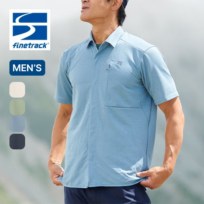 finetrack ファイントラック ラミースピンニットシャツ半袖 メンズ