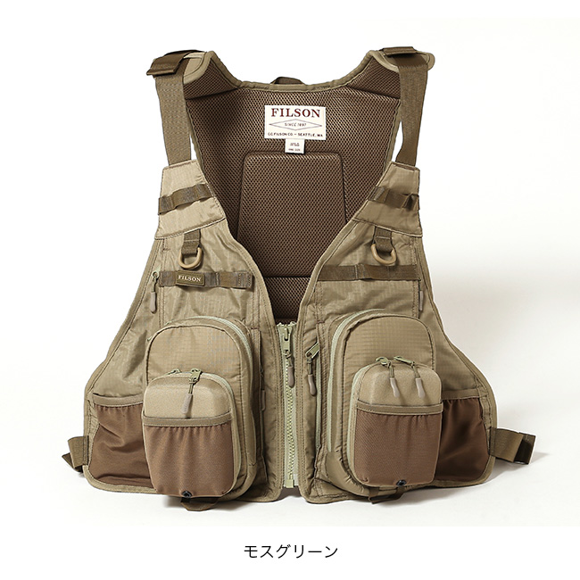 FILSON フィルソン フィッシングガイドベスト 8049-45-70501 ベスト 2024 秋冬 : f30008 : OutdoorStyle  サンデーマウンテン - 通販 - Yahoo!ショッピング