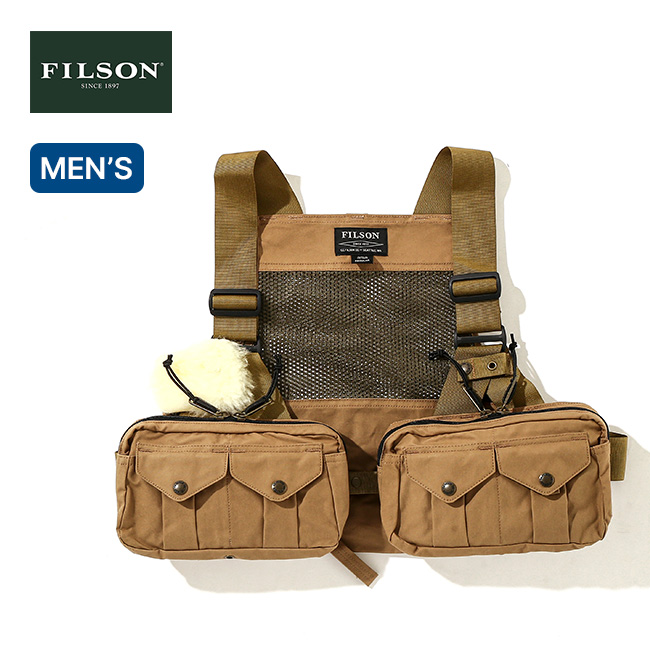 FILSON フィルソン メッシュフィッシングストラップベスト : f30032 : OutdoorStyle サンデーマウンテン - 通販 -  Yahoo!ショッピング