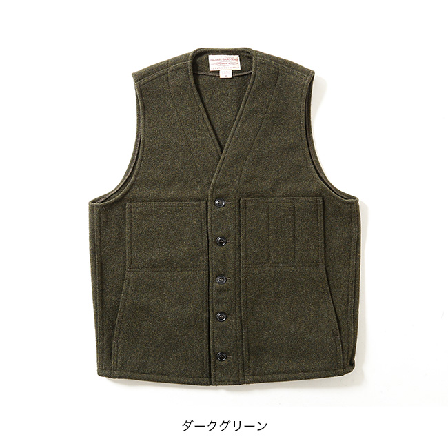 FILSON（フィルソン） マッキノーウールベスト メンズ 8049-45-70006