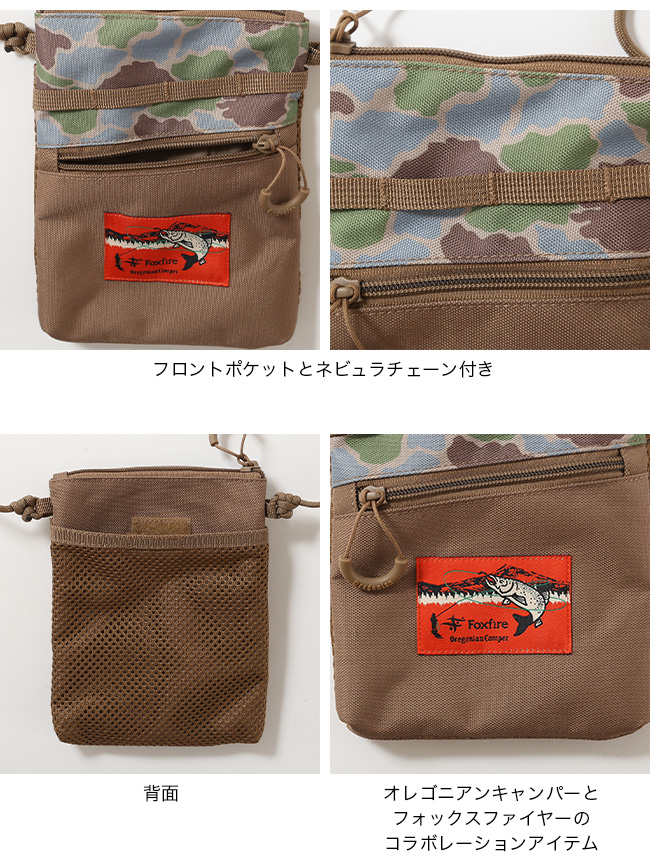 フォックスファイヤー　Fox Fire 木製　非売品　飾り板 Foxfire フォックスファイヤー FE-CAMOウォレット 5321554 財布 スマホ