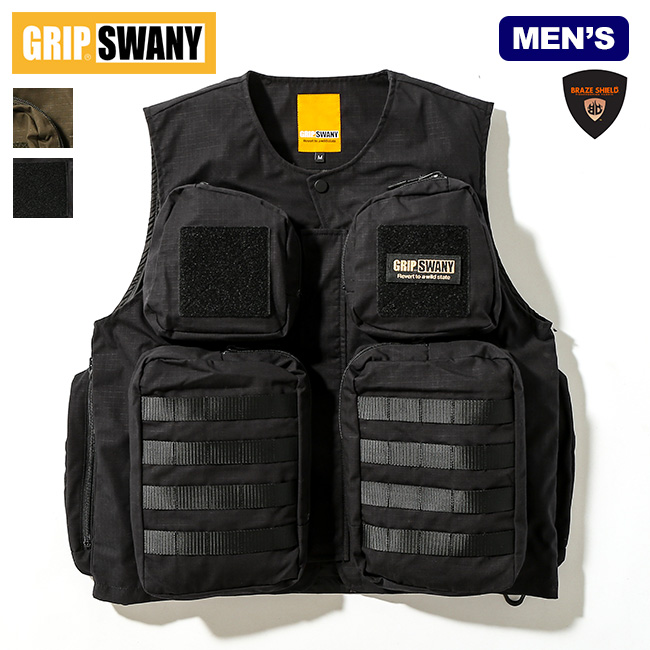 GRIP SWANY グリップスワニー FP MILベスト : g03182 : OutdoorStyle 