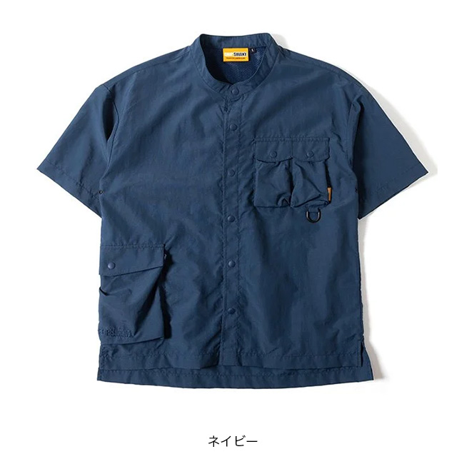 GRIP SWANY グリップスワニー サプレックススタンドカラーシャツ