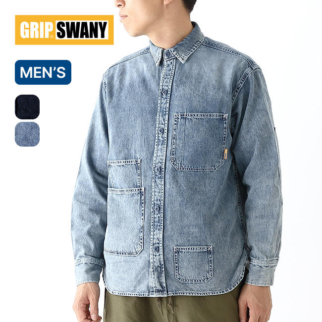 GRIP SWANY グリップスワニー ネルシャツ メンズ GSC-64 完売品 楽天市場】GRIP SWANY グリップスワニー ネルシャツ メンズ