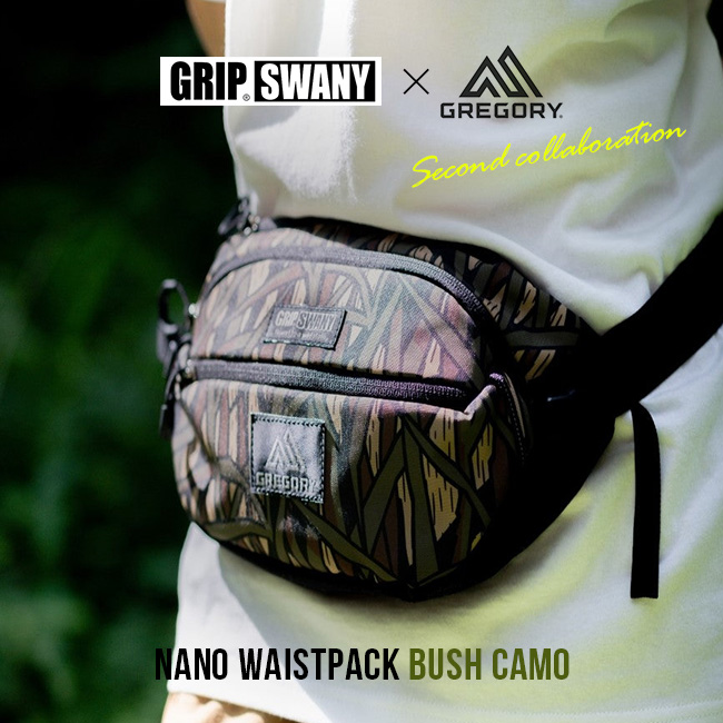 GRIP SWANY×GREGORY グリップスワニー×グレゴリー ナノウエストパック 