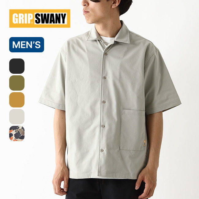 GRIP SWANY グリップスワニー GSエアーフローシャツ GSMSH0015