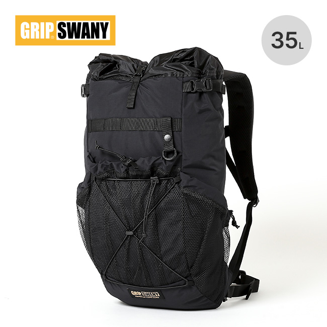 グリップスワニー GRIP SWANY / GS ROLL PACK ロールパック / GSMB0033 / ロールトップ バックパック / キャンプ トレッキング タウンユース / 35L / 2025春夏 GRIP SWANY（グリップスワニー） GSロールパック GSMB0033 ザック