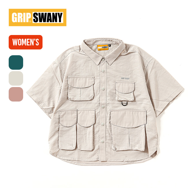 GRIP SWANY グリップスワニー ギアポケットシャツ【ウィメンズ