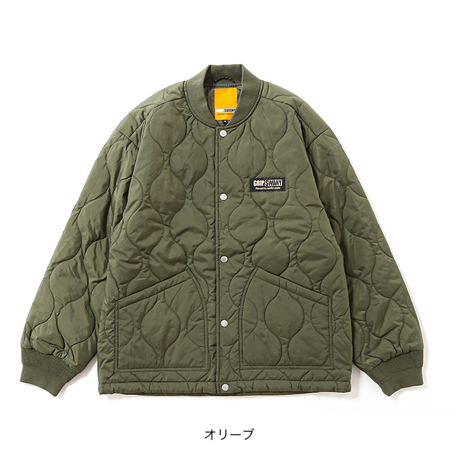 GRIP SWANY グリップスワニー ウォーターリペレントキルティングブルゾン GSMJ-054 GRIP SWANY（グリップスワニー） ウォーターリペレントキルティング