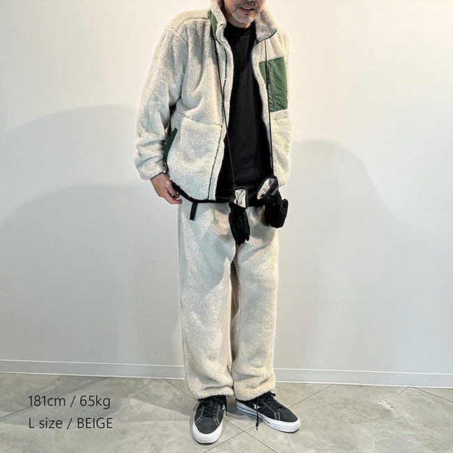 GRIP SWANY（グリップスワニー） コーラルフリースパンツ GSMCP-064