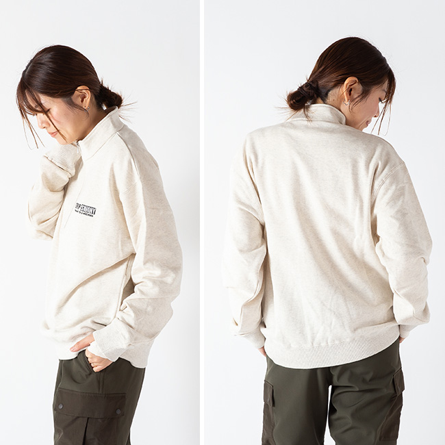 GRIP SWANY（グリップスワニー） GSスウェットハーフジップ GSMCT-076