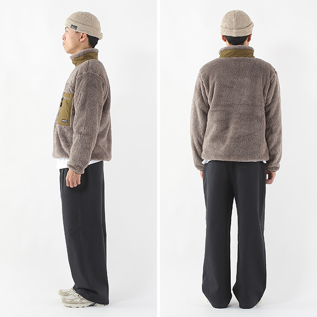 GRIP SWANY（グリップスワニー） コーラルフリースプルオーバー GSMCT