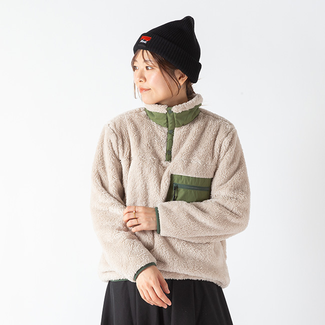 GRIP SWANY（グリップスワニー） コーラルフリースプルオーバー GSMCT