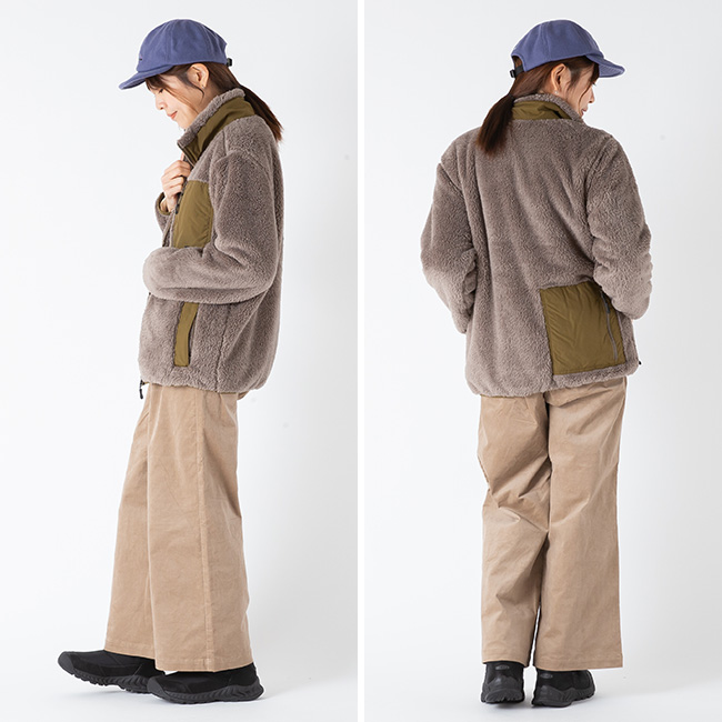 GRIP SWANY グリップスワニー コーデュロイストレッチワイドパンツ