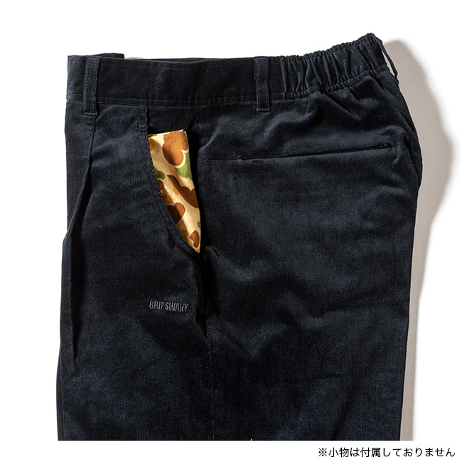 GRIP SWANY グリップスワニー コーデュロイストレッチワイドパンツ【ウィメンズ】 GSWP-085 GRIP SWANY（グリップスワニー） コーデュロイストレッチワイドパンツ