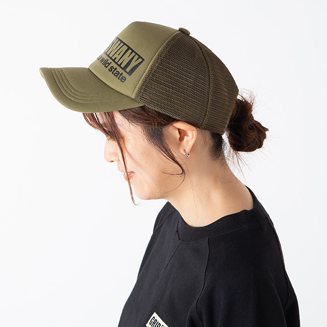 GRIP SWANY（グリップスワニー） ボックスロゴトラッカーキャップ GSUA