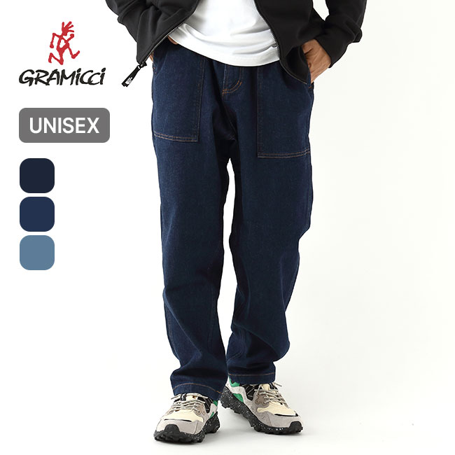 GRAMICCI（グラミチ） ストレッチデニムルーズテーパードリッジパンツ