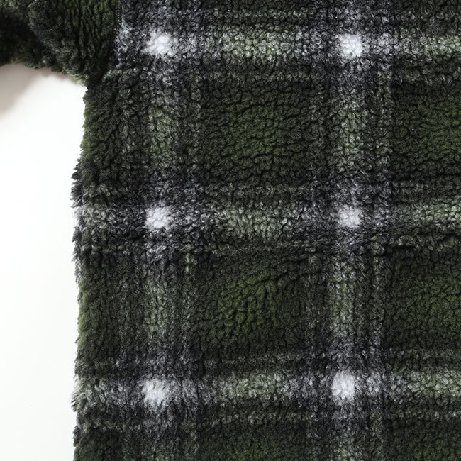 GRAMICCI（グラミチ） シャドウプレイドシェルパジャケット ユニ