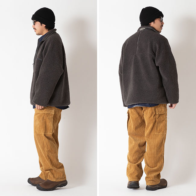 GRINDLODGE グラインドロッジ SUNDAY CORDUROY パンツ Gramicci（グラミチ） ブロックトンビッグコーデュロイパンツ メンズ