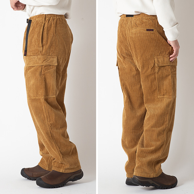 GRAMICCI（グラミチ） ブロックトンビッグコーデュロイパンツ メンズ