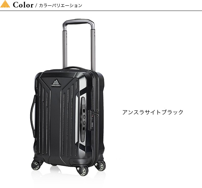 できます GREGORY グレゴリー クアドロプロ 20 キャリー バッグ 旅行