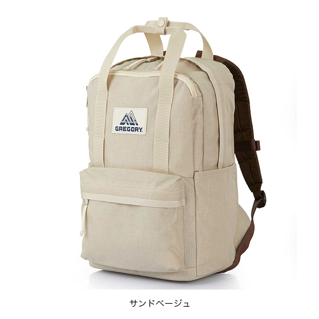 GREGORY グレゴリースナップ14　リュック　ベージュ グレゴリー スナップ14 リュック ベージュ - メルカリ
