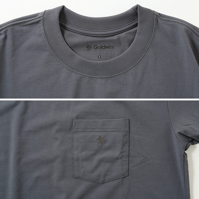 GOLDWIN ゴールドウィン オーバーサイズポケットTシャツ ユニセックス
