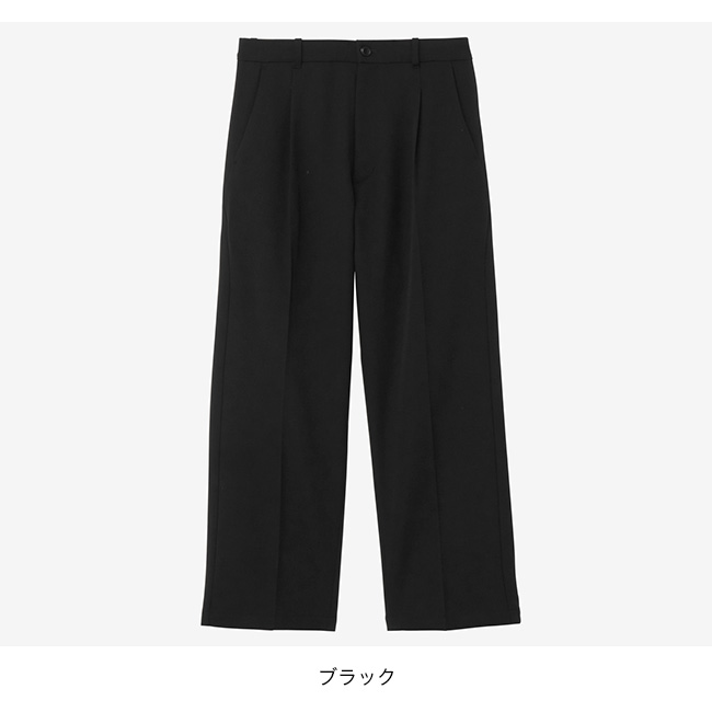 GOLDWIN ゴールドウィン ワンタックストレートウールパンツ ユニ