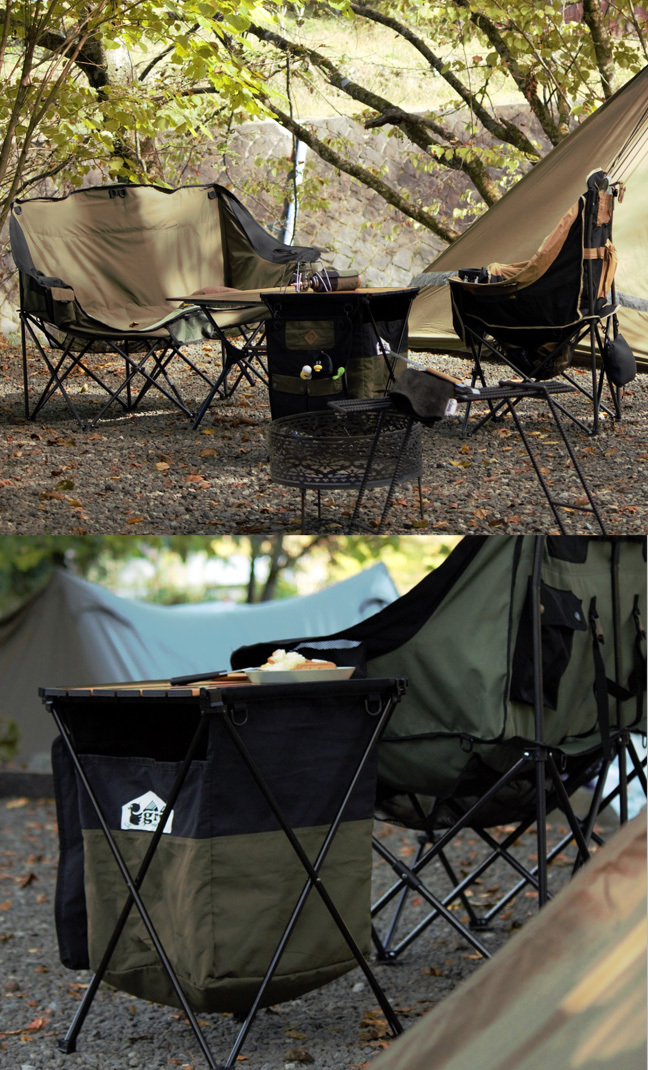 grn grn outdoor ジーアールエヌアウトドア 目隠しサイドテーブル