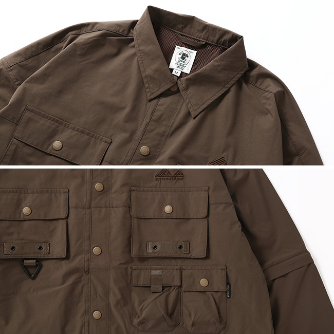 grn outdoor デブラジャケット grn outdoor ジーアールエヌアウトドア ムシムシジャケット