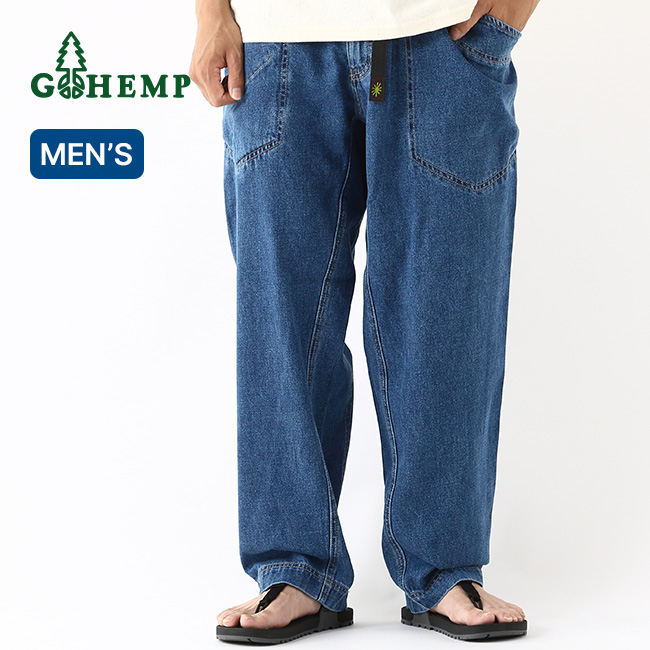GOHEMP ✨ゴーヘンプ　トラベラーイージーパンツ デニムパンツ GoHemp ヘンプデニムトラベラーイージーパンツ｜lotusleaf.net