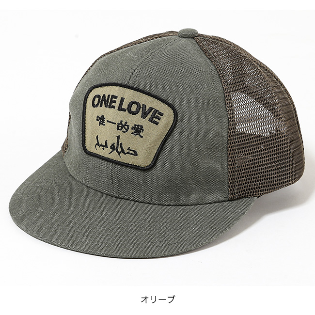 GOHEMP（ゴーヘンプ） ワンラブメッシュキャップ GHG0264MCP ONE LOVE