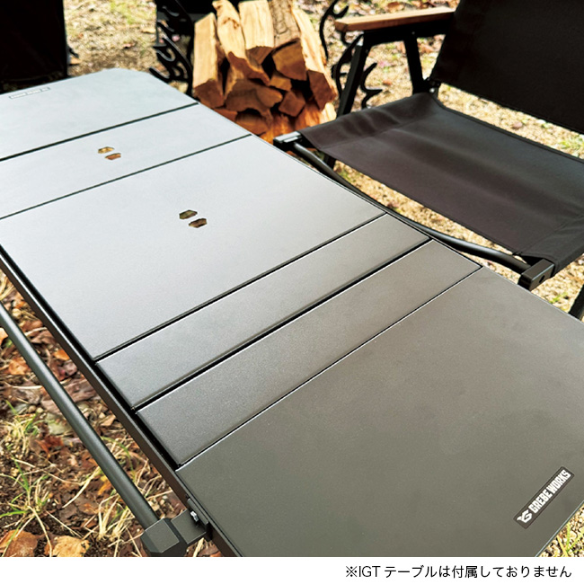 IGT天板　ハーフユニット2枚　ヘキサゴン82 ウォールナッ HIDEOUT CRAFT】スノーヘキサ IGT HALF（ハーフユニット天板2枚