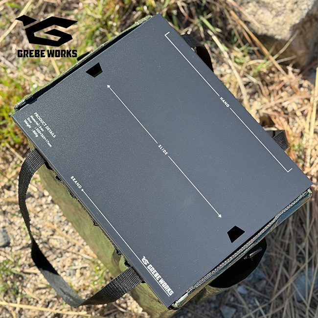 GREBE WORKS グリーブワークス ワンタッチバケットテーブル DETAILS