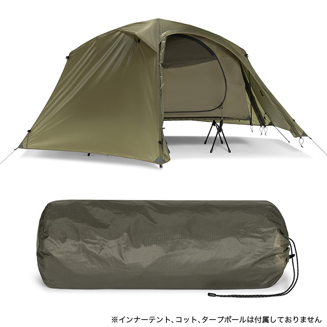 Helinox Tac ヘリノックス タクティカル コットテントソロフライ正規品 Tac_Cot_Tent_Solo_Fly_Military