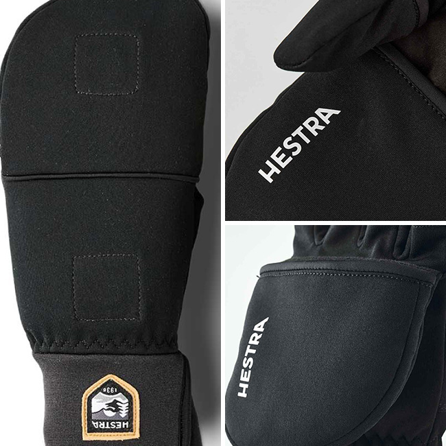 HESTRA（ヘストラ） ウィンドストッパープルオーバーミット ユニ