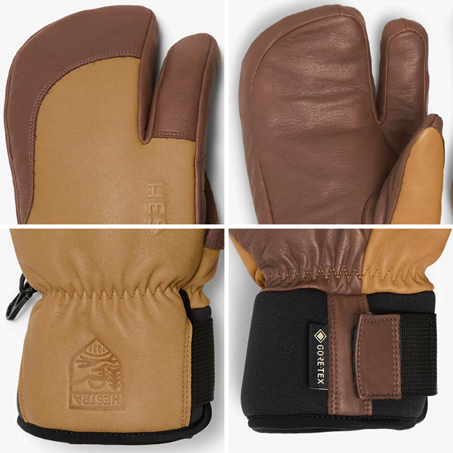 ヘストラ 3フィンガー グローブ ミトン HESTRA HESTRA（ヘストラ） グローブ HESTRA 33882 3Finger Gore-Tex Full