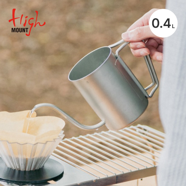 バーベキュー・調理用品 HIGHMOUNT Titanium Kettle 10000ml バーベキュー・調理用品 HIGHMOUNT Titanium Kettle 10000ml