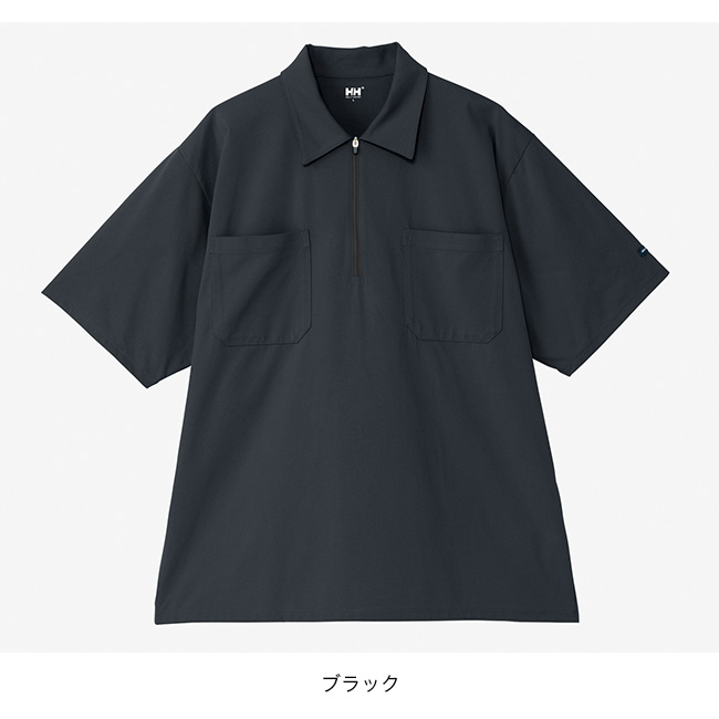 HELLY HANSEN（ヘリーハンセン） S/Sアンヒビアスハーフジップポロ