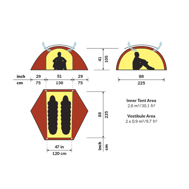 HILLEBERG ヒルバーグ アラック3 12770201008003 ALLAK 3 テント ギア